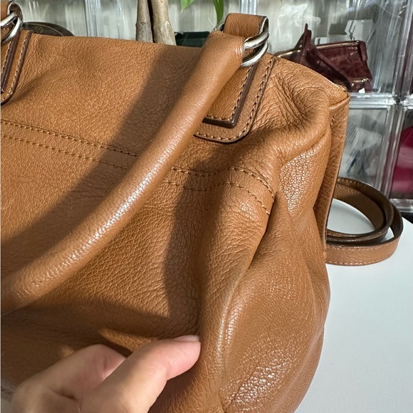 Givenchy Pandora Brown Leather Satchel - Picture 4 of 11